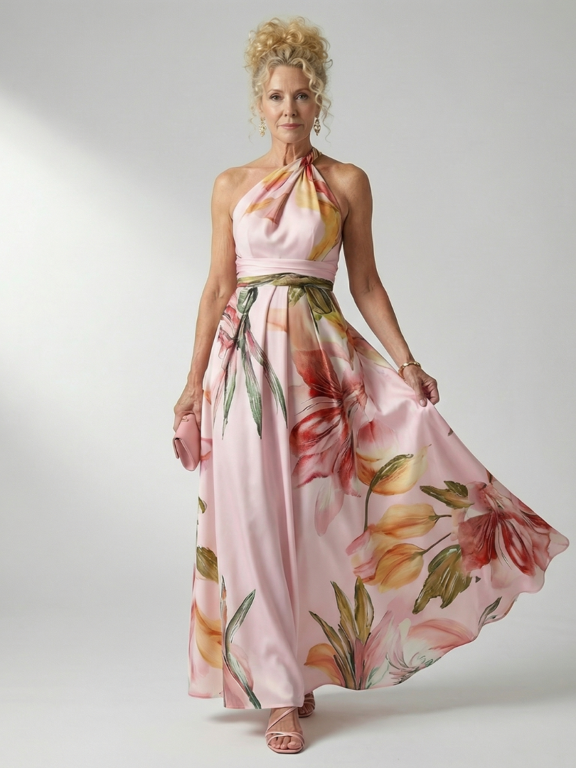Amiel | Leichtes Maxi-Blumenkleid