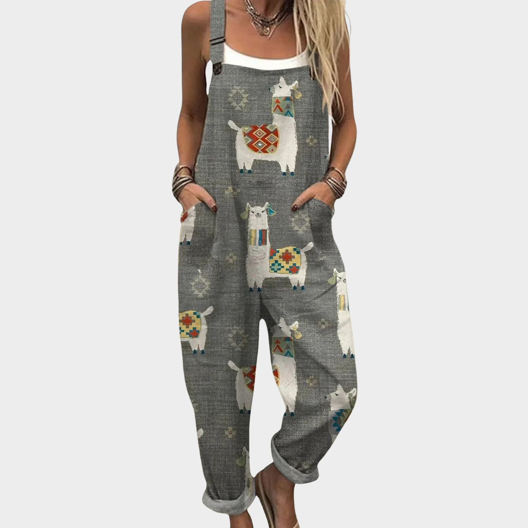 Bequeme Bedruckte Jumpsuits