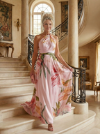 Amiel | Leichtes Maxi-Blumenkleid
