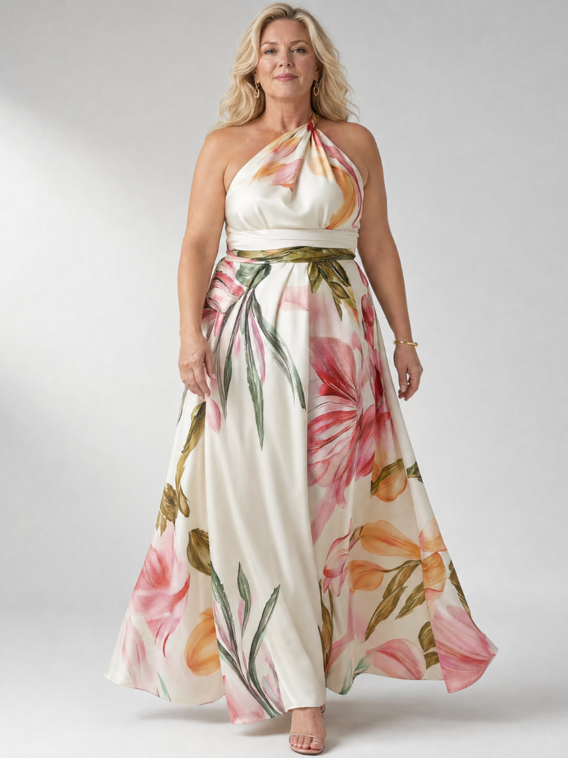Amiel | Leichtes Maxi-Blumenkleid