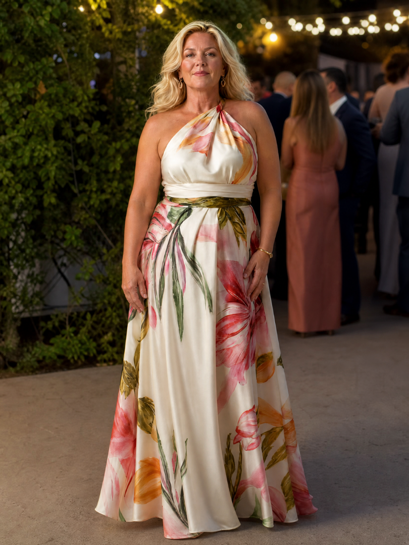 Amiel | Leichtes Maxi-Blumenkleid