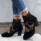 Norene™| Spitzen-Stiefeletten