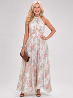 Guinevere | Fließendes Midikleid mit floralem Druck