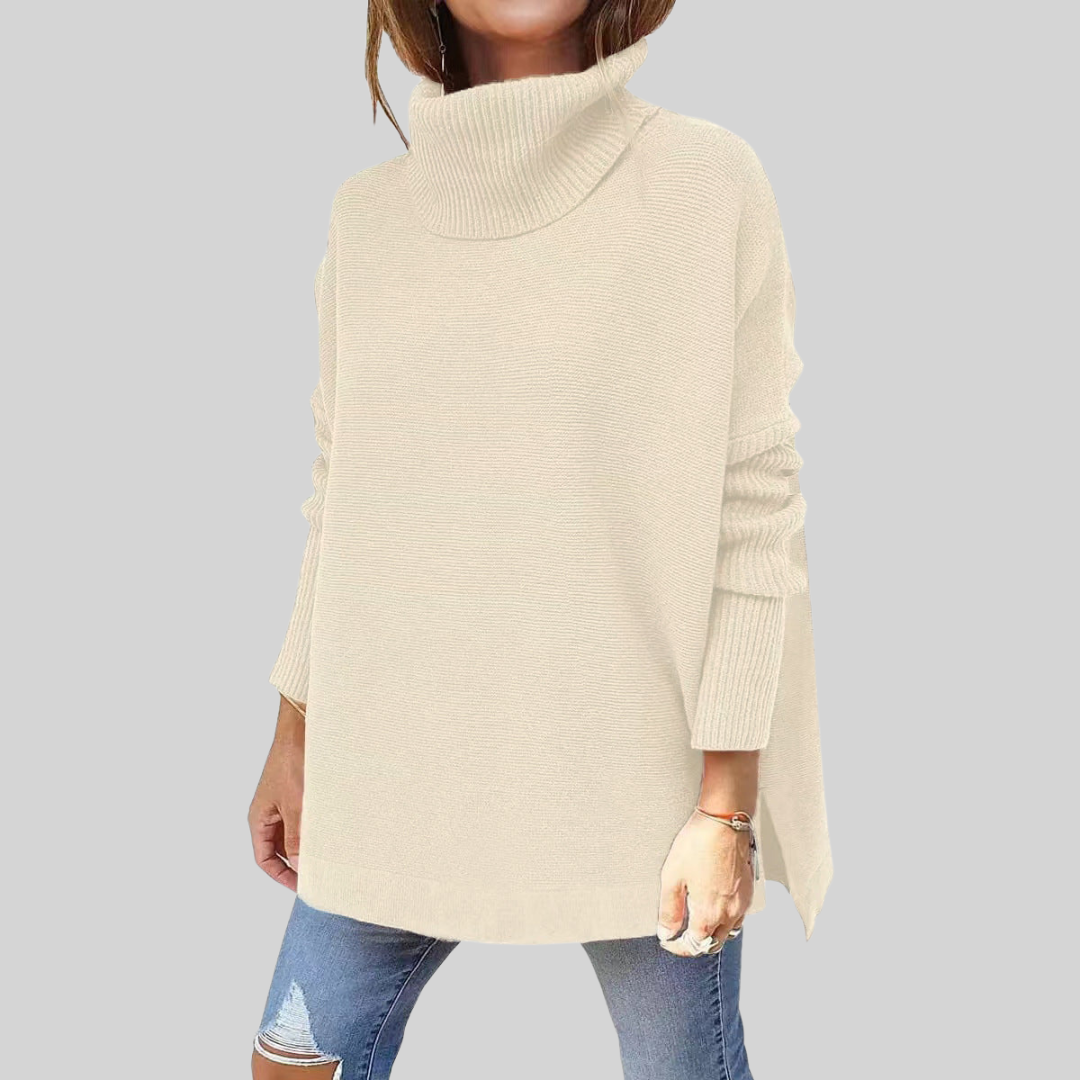ANNELISE I Oversized Turtleneck Sweater