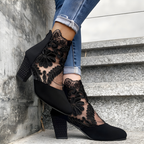 Norene™| Spitzen-Stiefeletten