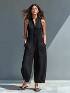 Lucinda | Eleganter ärmelloser Overall