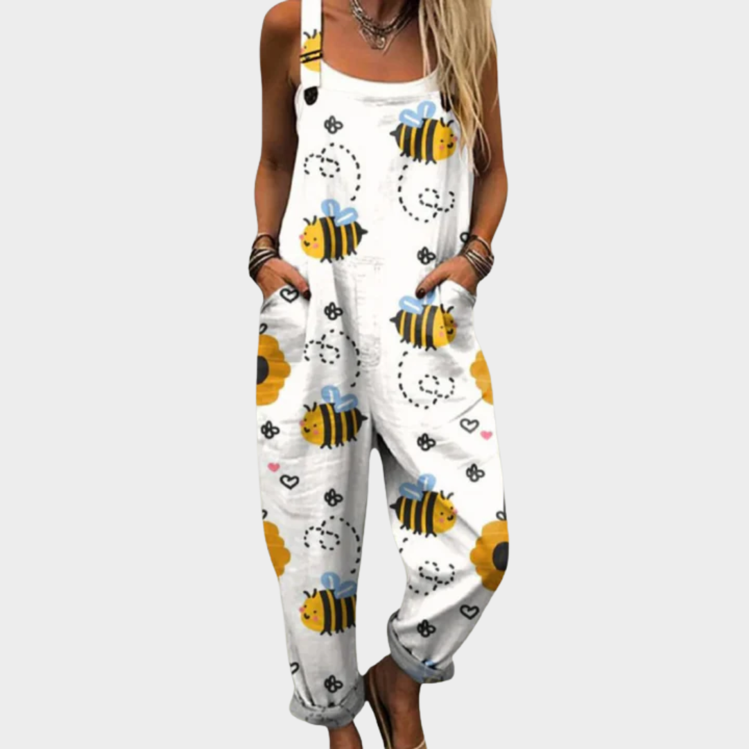 Komfortable Bedruckte Overalls