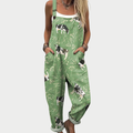 Bequeme Bedruckte Overalls