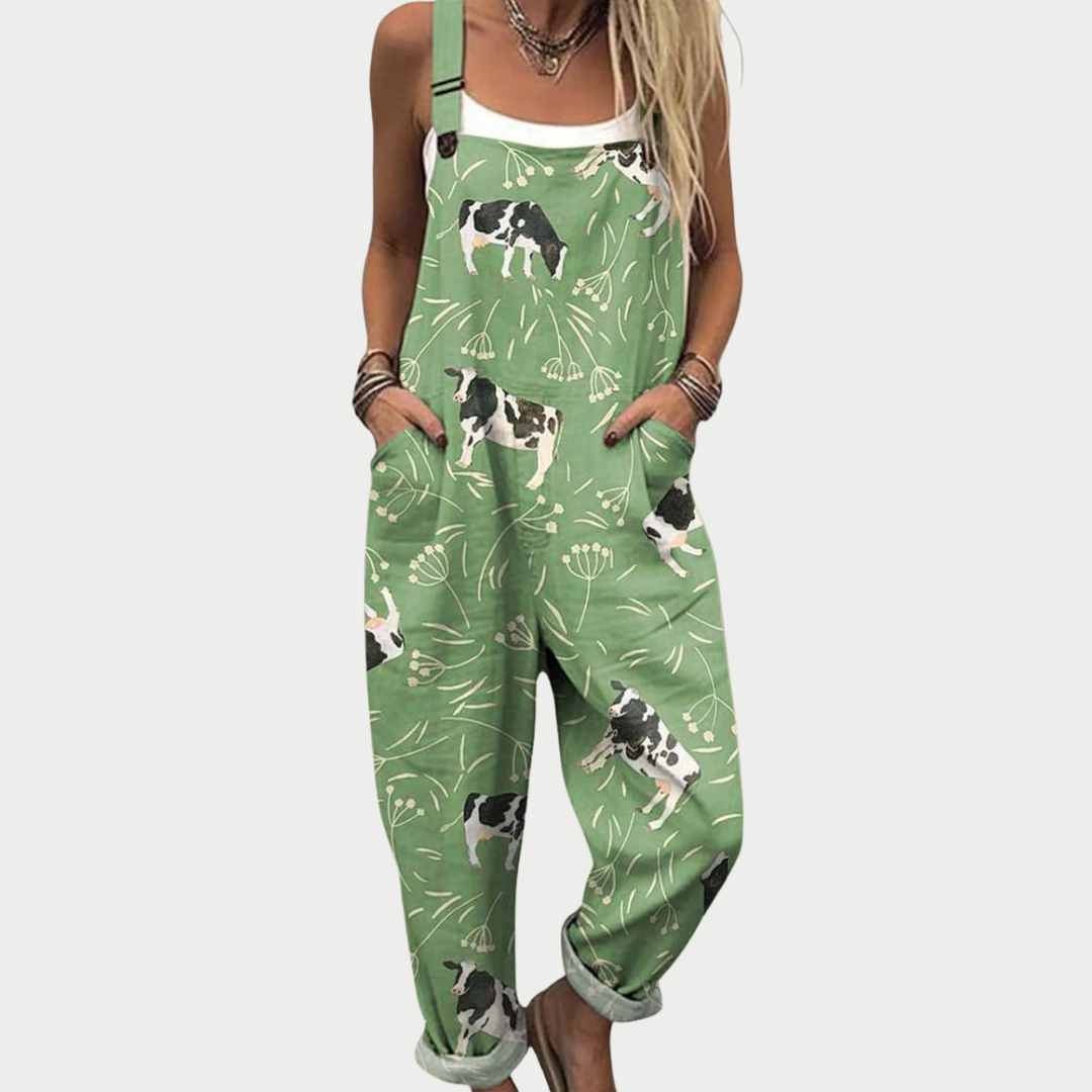 Bequeme Bedruckte Overalls