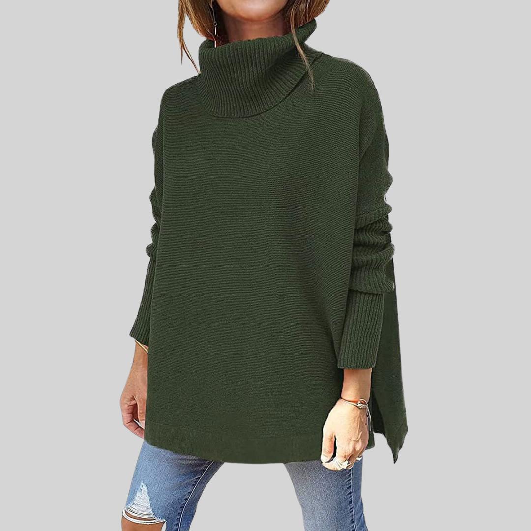 ANNELISE I Oversized Turtleneck Sweater