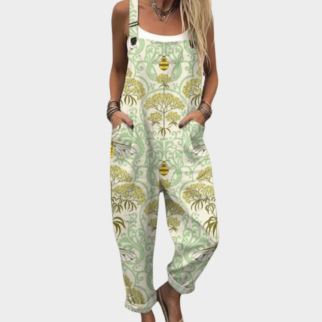 Komfortable bedruckte Overalls