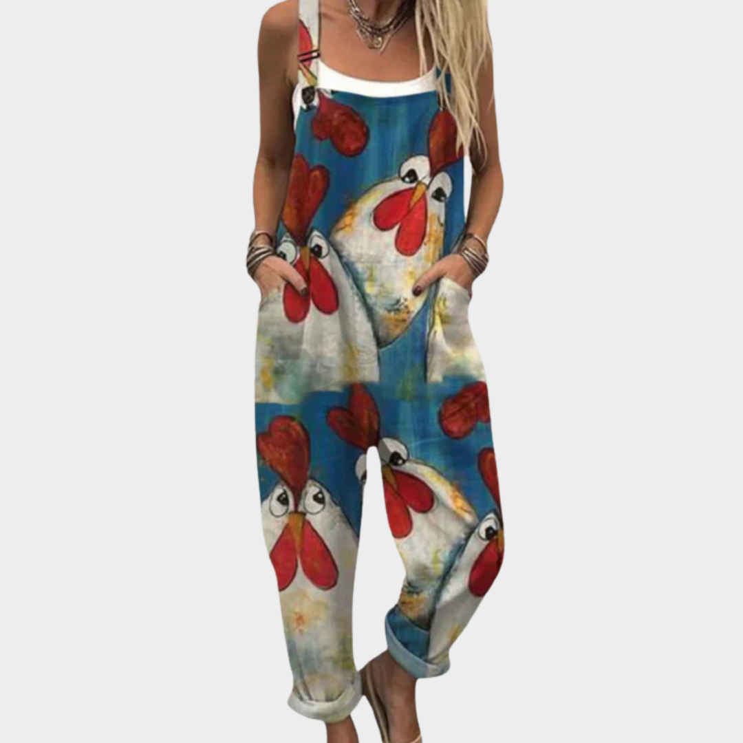 Bequeme Bedruckte Jumpsuits