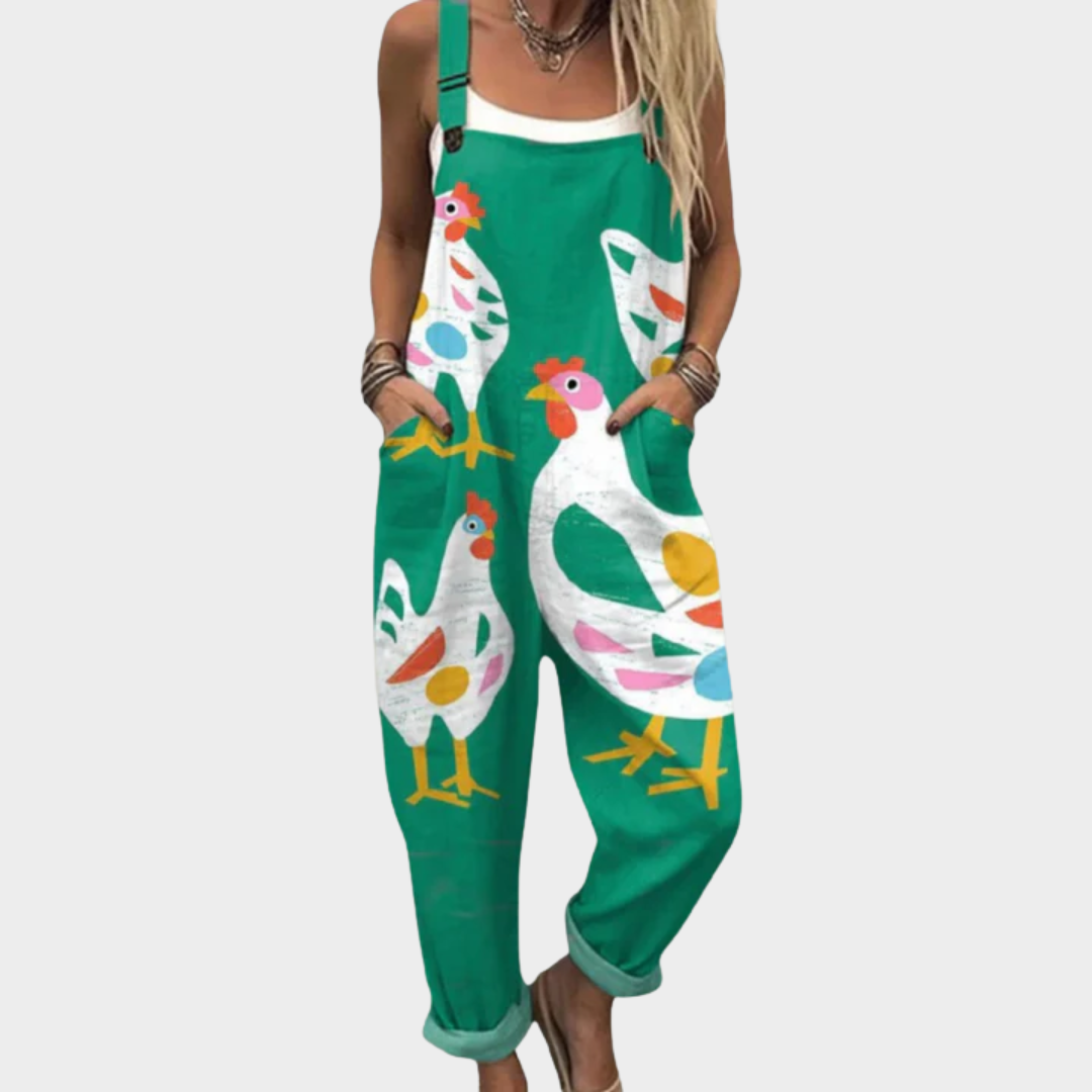 Gemütliche Bedruckte Overalls