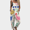 Bequeme bedruckte Jumpsuits