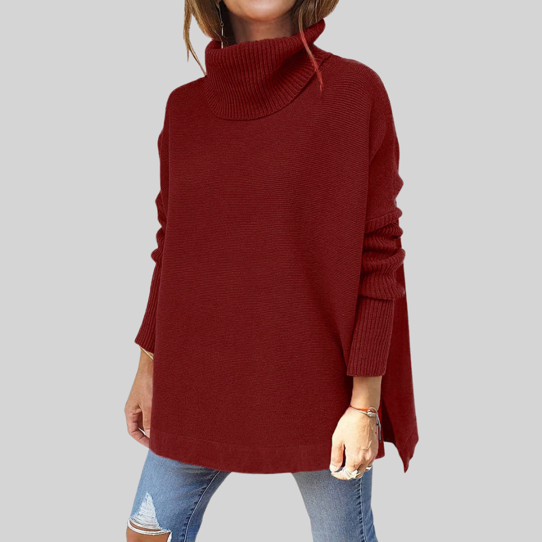 ANNELISE I Oversized Turtleneck Sweater