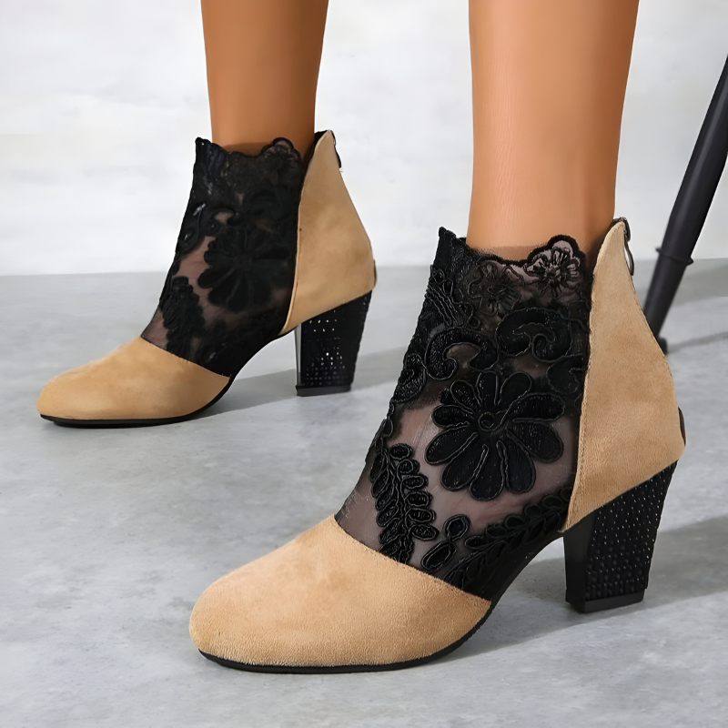 Norene™| Spitzen-Stiefeletten