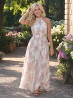Guinevere | Fließendes Midikleid mit floralem Druck