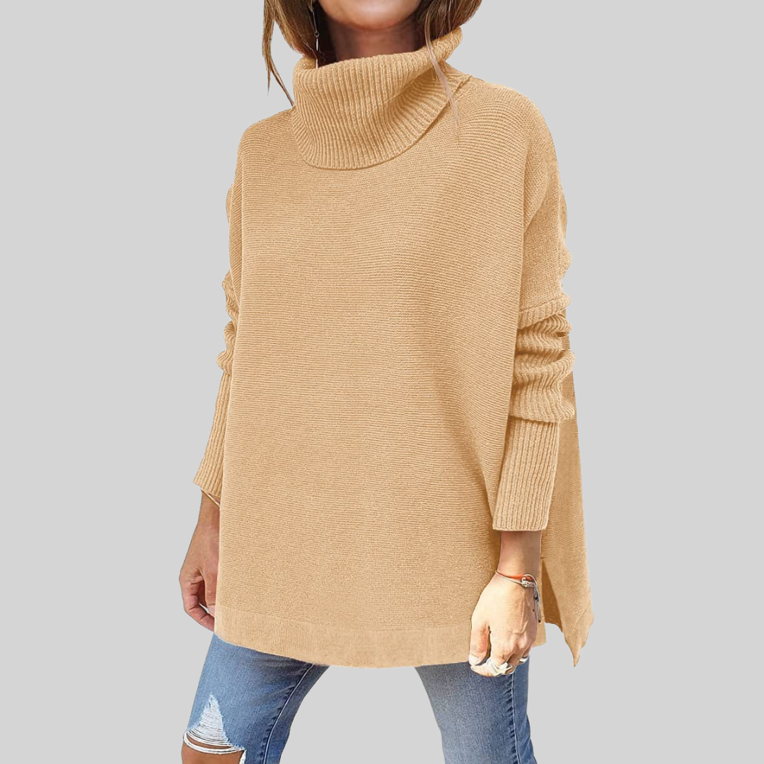 ANNELISE I Oversized Turtleneck Sweater