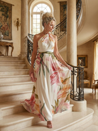Amiel | Leichtes Maxi-Blumenkleid