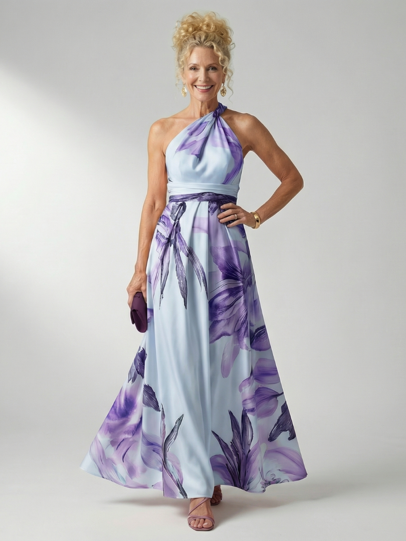Amiel | Leichtes Maxi-Blumenkleid