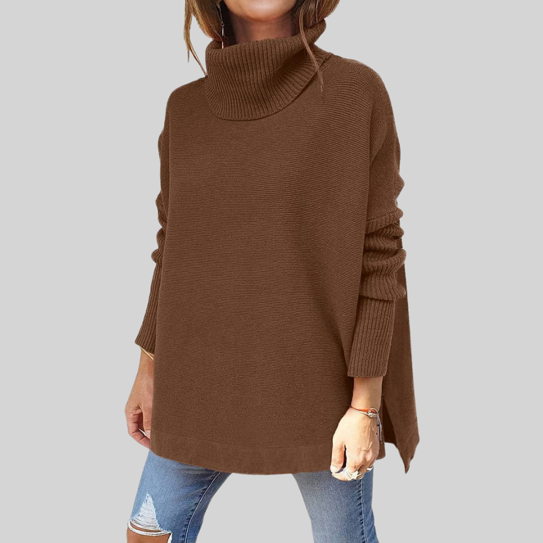 ANNELISE I Oversized Turtleneck Sweater