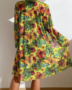 Glenda - Bikini with a floral skirt