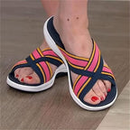 Aerynna™ | Orthopädische Komfort-Kreuzriemen-Sandalen
