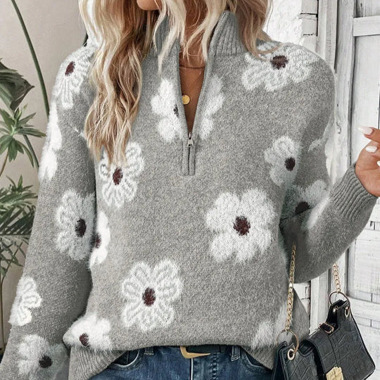 BLOOM | Half-zip pullover