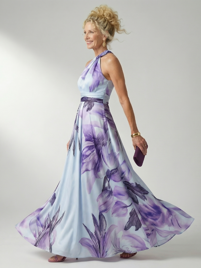 Amiel | Leichtes Maxi-Blumenkleid