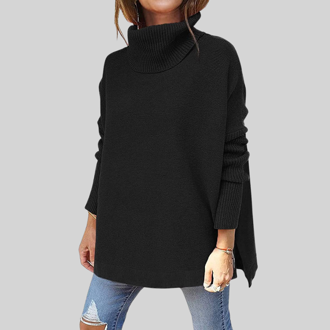 ANNELISE I Oversized Turtleneck Sweater