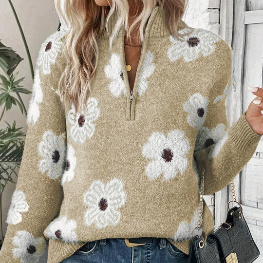 BLOOM | Half-zip pullover