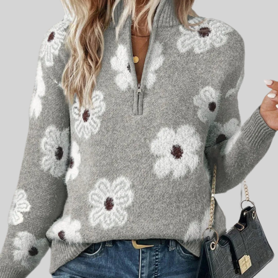 BLOOM | Half-zip pullover