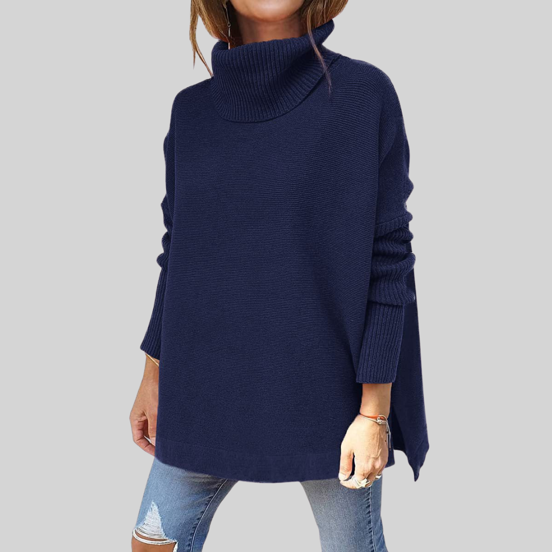 ANNELISE I Oversized Turtleneck Sweater