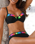 Split Bikini with gradient color