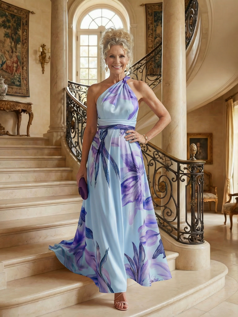 Amiel | Leichtes Maxi-Blumenkleid