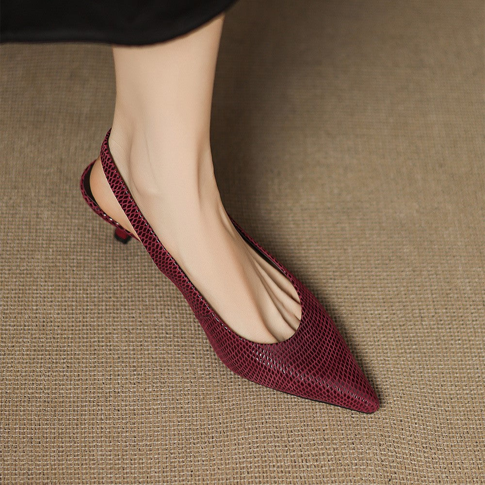 Céliane Spitzleder-Slingpumps