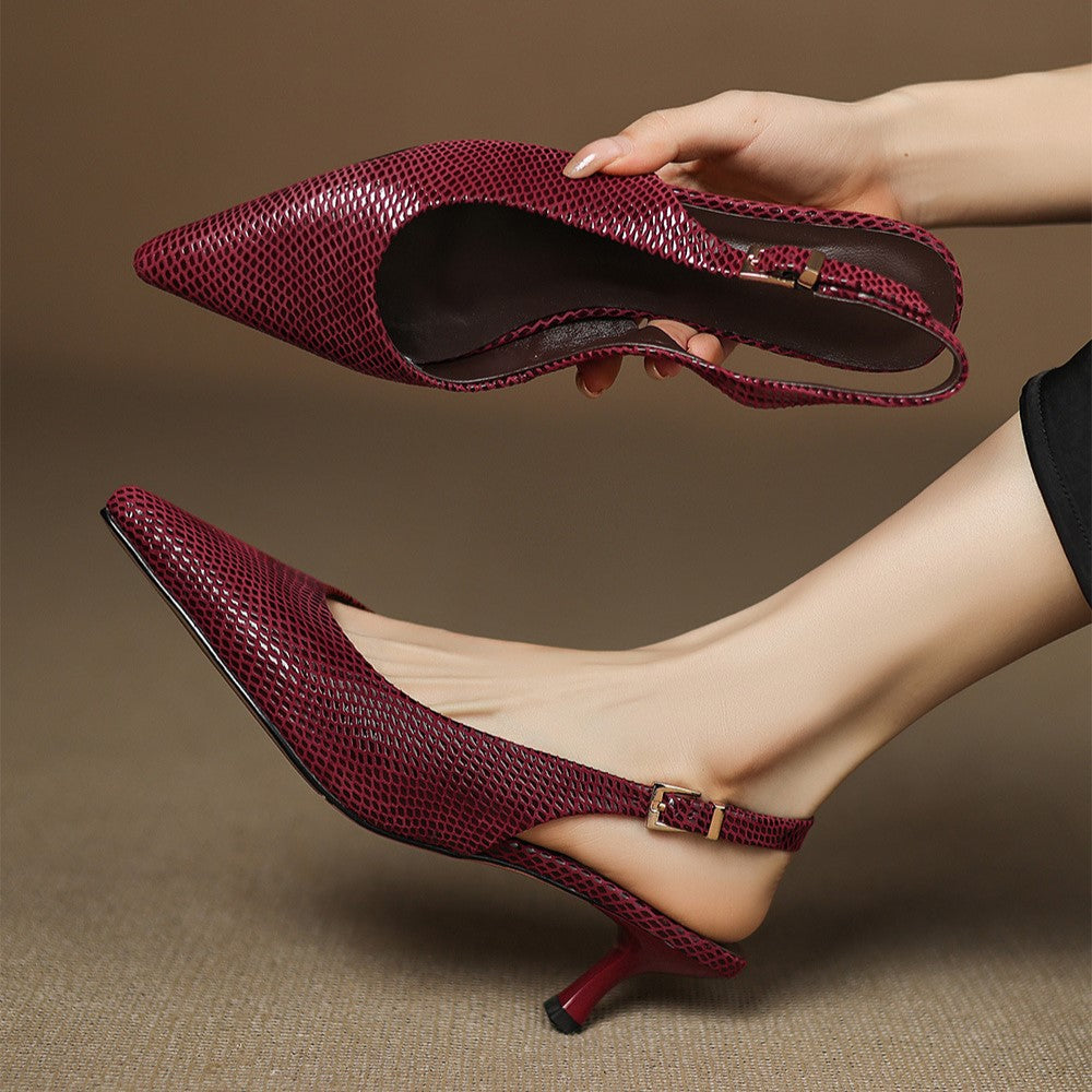 Céliane Spitzleder-Slingpumps