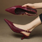 Céliane Spitzleder-Slingpumps