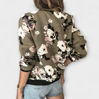 Ava™| Reißverschluss-Strickjacke