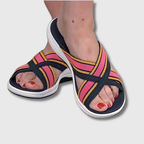 Aerynna™ | Orthopädische Komfort-Kreuzriemen-Sandalen