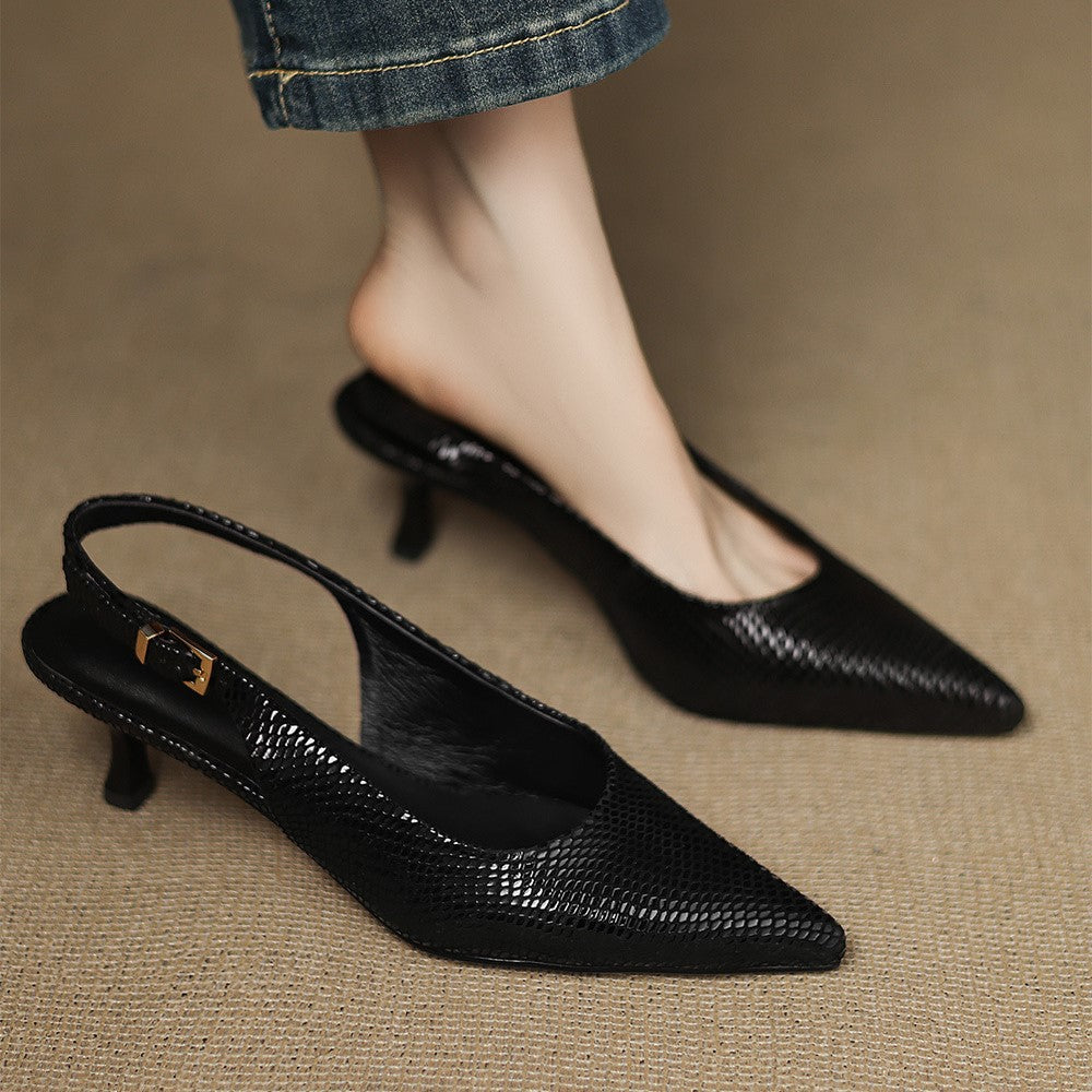 Céliane Spitzleder-Slingpumps