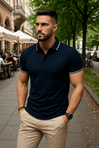 Kian | Modernes Polo-Shirt