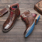 Eric | Premium Leather Oxford Boots