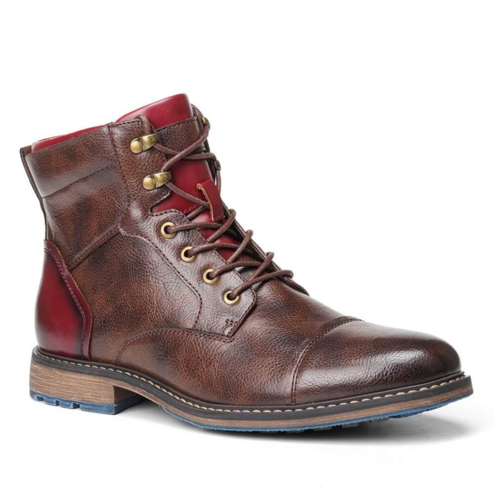 Eric | Premium Leather Oxford Boots