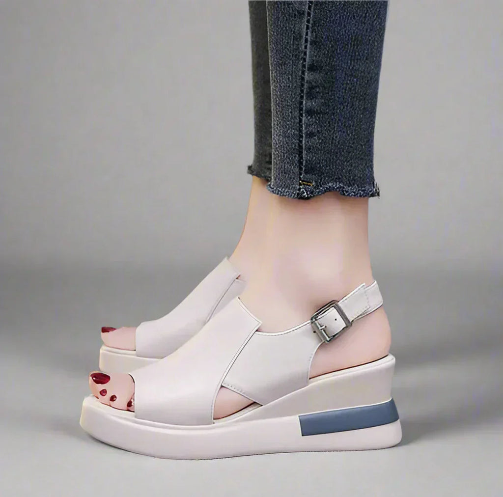 Deloria™ | Orthopädische Keil-Slingback-Sandalen