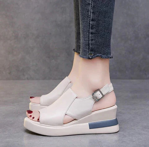Deloria™ | Orthopädische Keil-Slingback-Sandalen