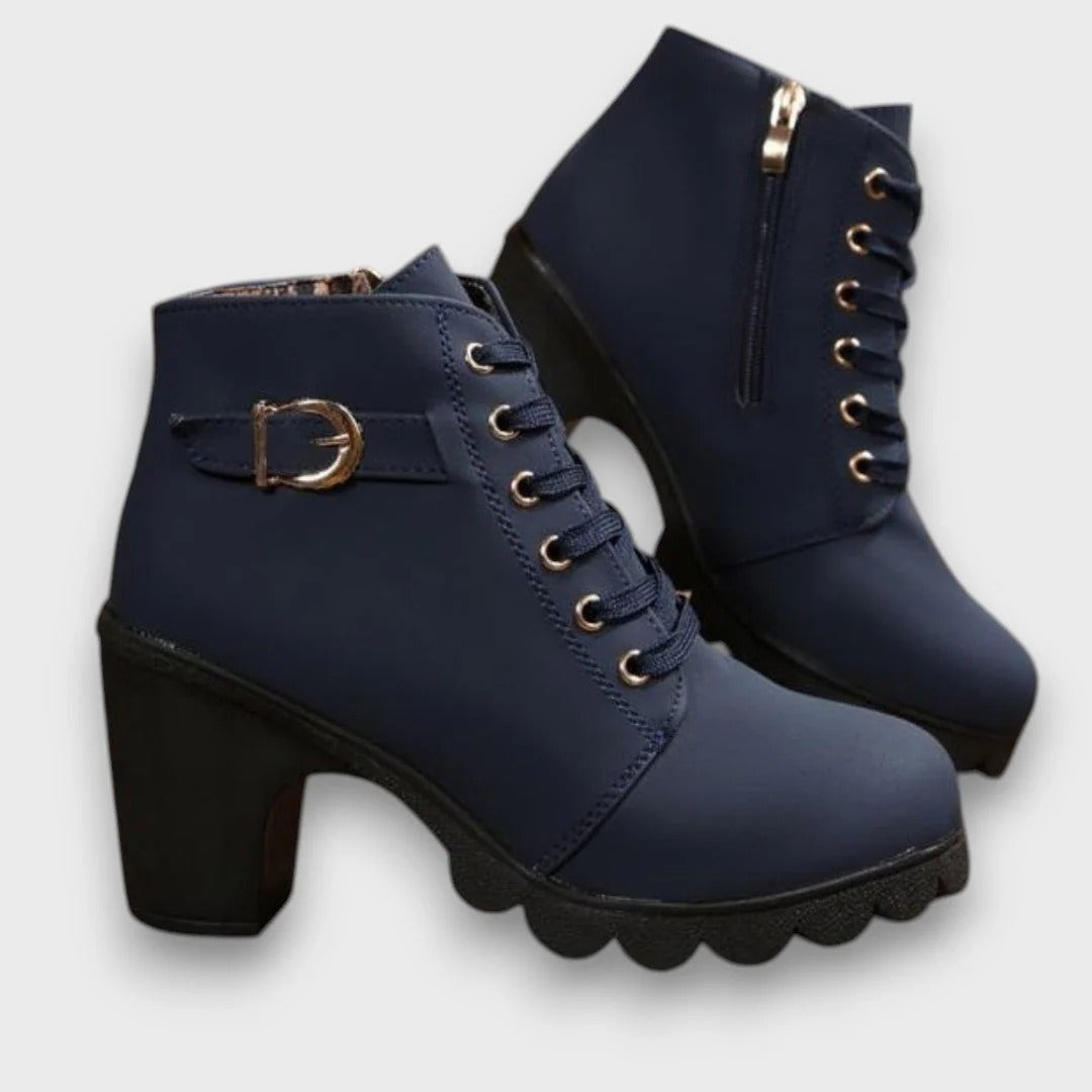 Lorena™| Stiefeletten in Lederoptik | Premium Edition