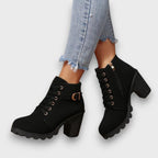 Lorena™| Stiefeletten in Lederoptik | Premium Edition