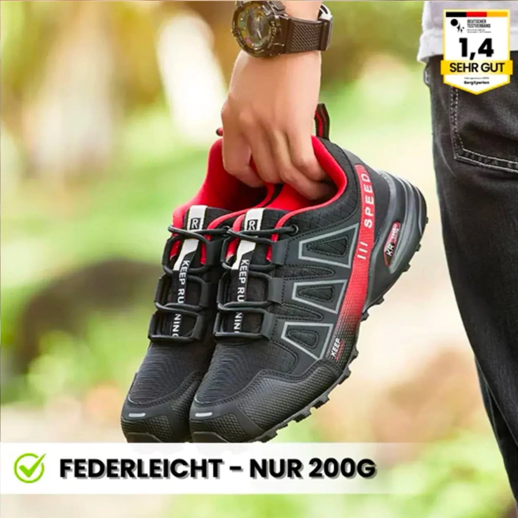 OrthoTrekking | Ergonomischer, schmerzlindernder Trekking- und Wanderschuh