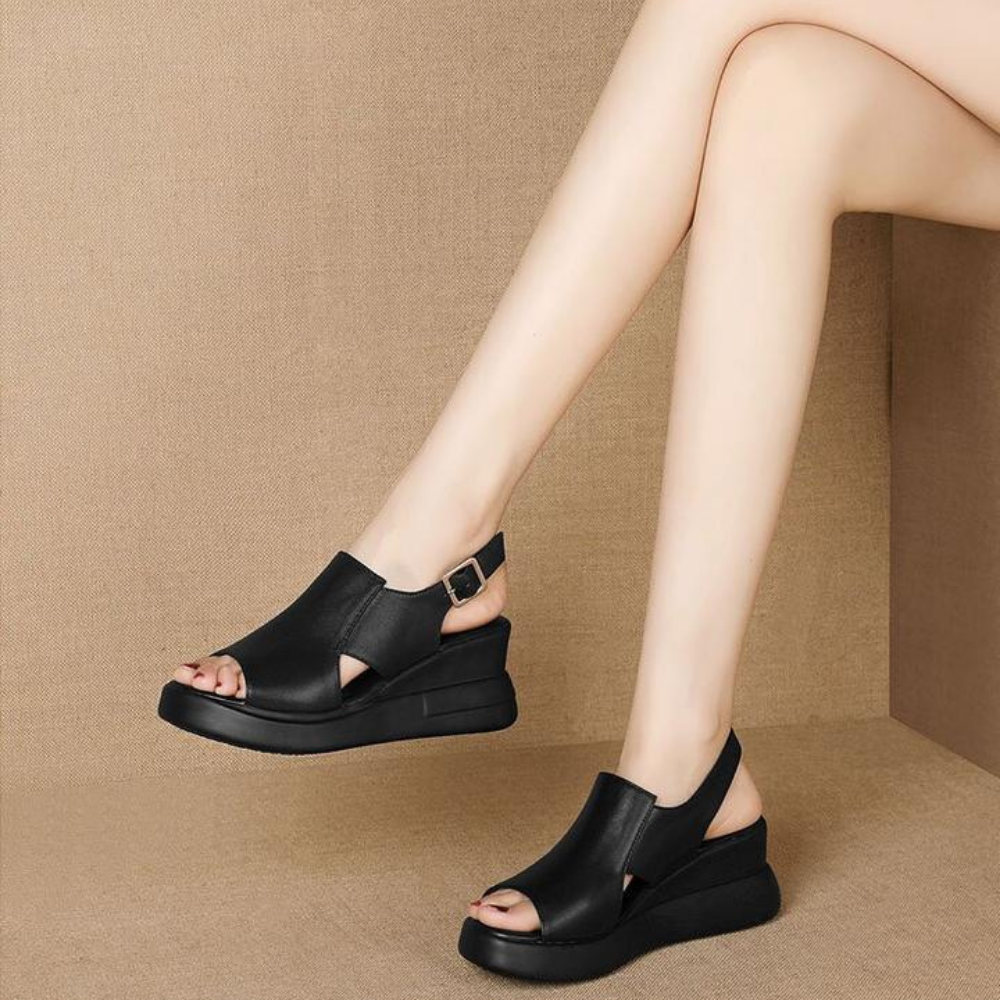 Deloria™ | Orthopädische Keil-Slingback-Sandalen